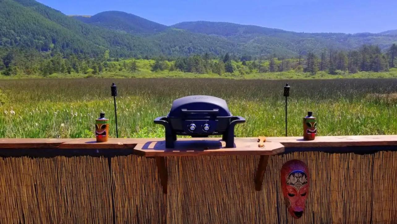 ロックアウェイ・ビーチ Tiki Escape W/ Amazing Mountain And Marsh Backdropヴィラ エクステリア 写真
